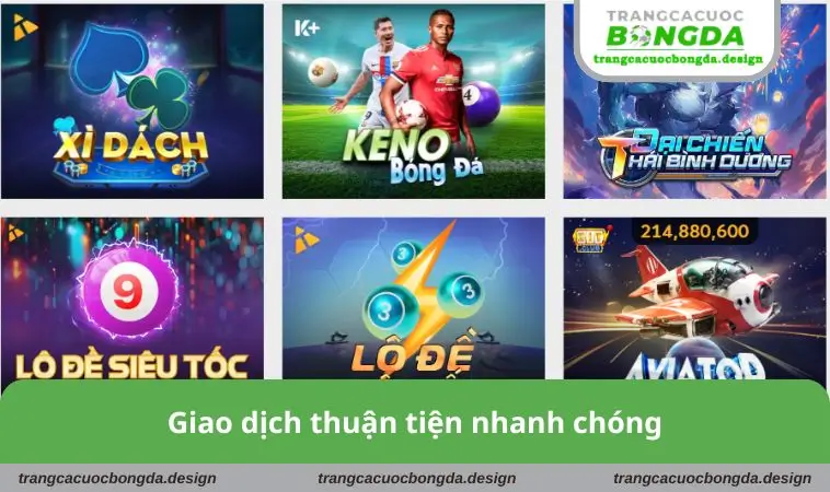 Giao dịch thuận tiện nhất